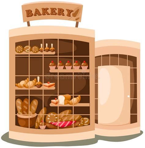 Bakery Shop Stock Vector Illustration Of Backdrop Cityscape 16506389