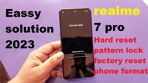 How To Hard Reset Realme 7pro Eassy Solution 2023 YouTube