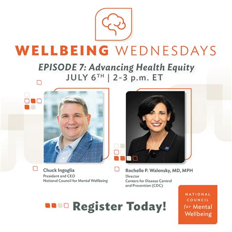 Wellbeing Wednesdays Episode Advancing Health Equity