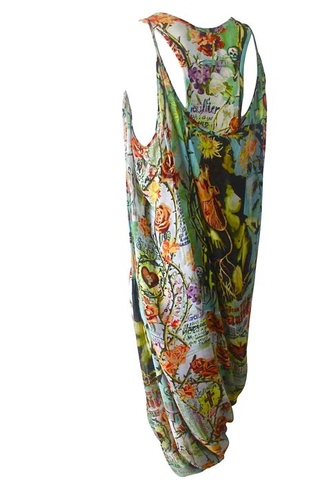 Jean Paul Gaultier Frida Kahlo Collection 1998 Twisted Hem Bubble Dress