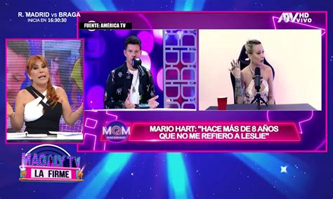 Magaly Medina cuadra a Mario Hart tras polémica con Leslie Shaw La