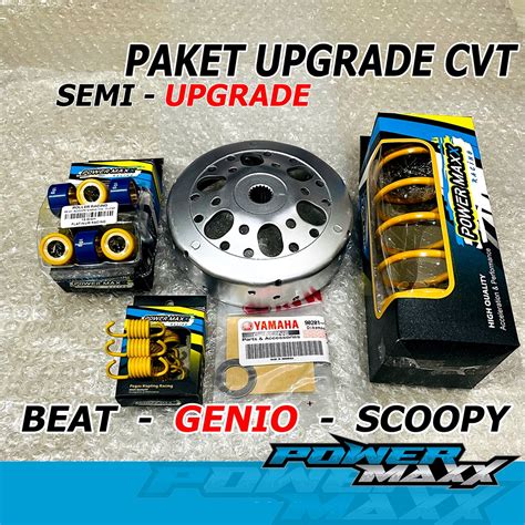 Jual PAKET KIRIAN BEAT FI ESP KARBU UPGRADE CVT SCOOPY FI ESP KARBU