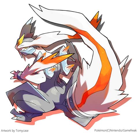 White Kyurem By Tomycase On Deviantart Pokemon Dragon Type Pokemon