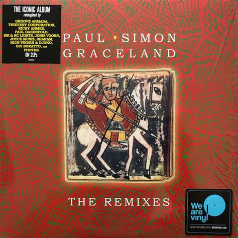 Paul Simon Graceland The Remixes Vinyl Various Artists