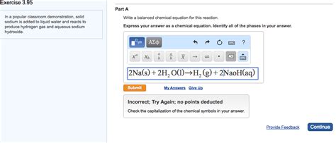 Solved In A Popular Classroom Demonstration Solid Sodium Is