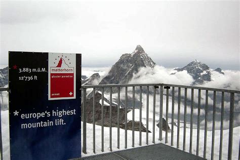 Klein Matterhorn, Switzerland - Times of India Travel