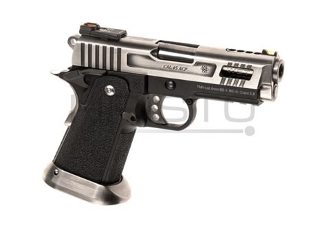 Airsoft Pištolj We Hi Capa 38 Force Full Metal Gbb Gas Blowback Silver Hristo Airsoft Shop