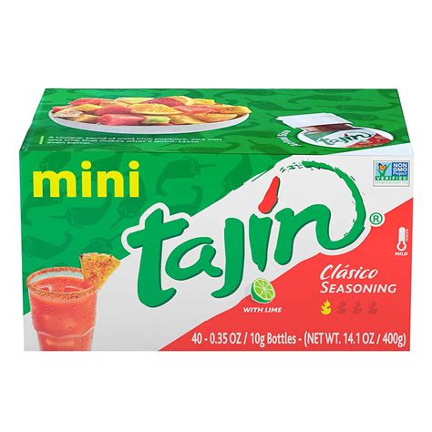 Tajín Clásico Chili Spice Powder Spicy Lime Seasoning Mini Display 0