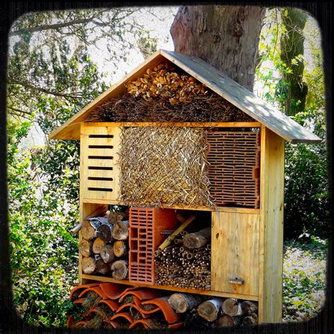 Fabriquer Un H Tel Insectes Dans Son Jardin