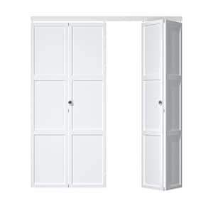 Ark Design In X In Solid Core White Finished Louver Closet Bi