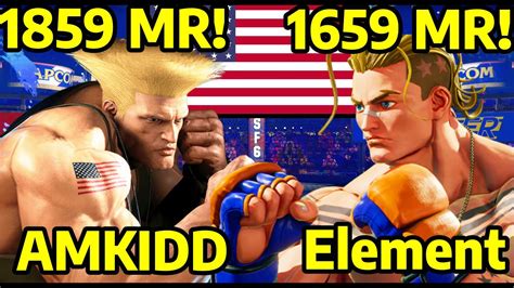 STREET FIGHTER 6 AMKIDD GUILE ガイル VS Element LUKE ルーク 4K MASTER