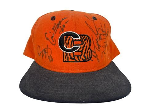 Signed Cincinnati Bengals Nfl Football New Era Cap Hat