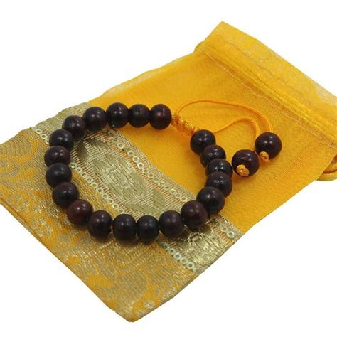 Tibetan Rosewood 21 Beads Adjustable Wrist Mala Bracelet Free Etsy