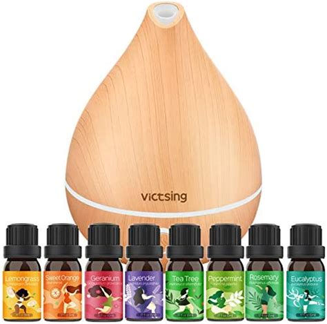 VicTsing Essential Oil Diffuser With Oils Mini Aromatherapy Diffuser