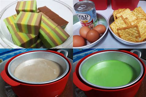 Resepi Puding Biskut Cream Cracker Guna Bahan Sekali Pandang Nampak