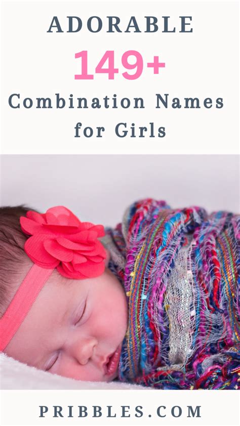 149+ Baby Girl Combination Names {SO CUTE!} - Pribbles