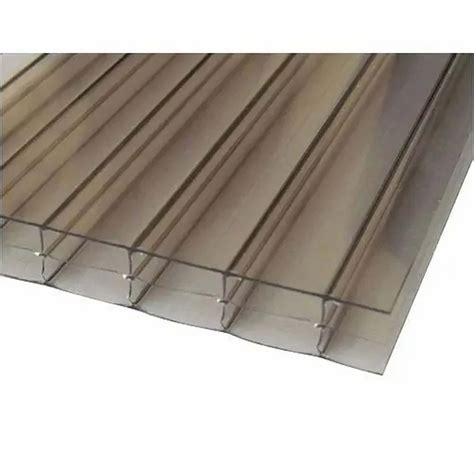 Mm Triple Wall Polycarbonate Sheet Water Proof Galvanised At Rs