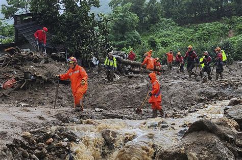 Korsel Dilanda Tanah Longsor Dan Banjir Republika Online