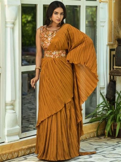 Saree Draping Styles Ideas