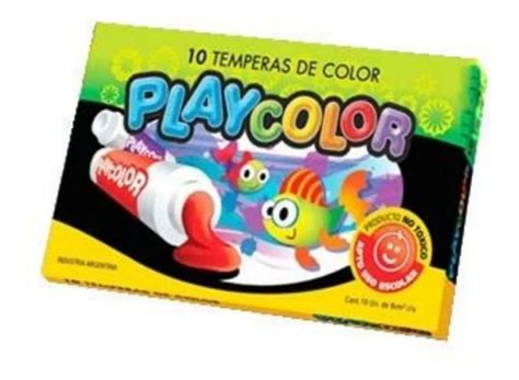 TEMPERAS EN ESTUCHE DE 10 POMOS DE 8CC COLORES SURTIDOS Rygo