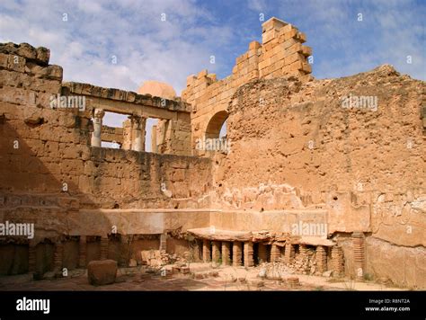 Libya Leptis Magna Archaeological Site Ruins Of The Roman City Unesco