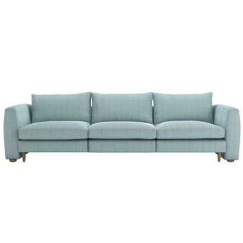 Tiffany 3 Seat Sofa In Coastal House Herringbone Weave By