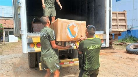 INDECI entrega más de 18 toneladas de Bienes de Ayuda Humanitaria al