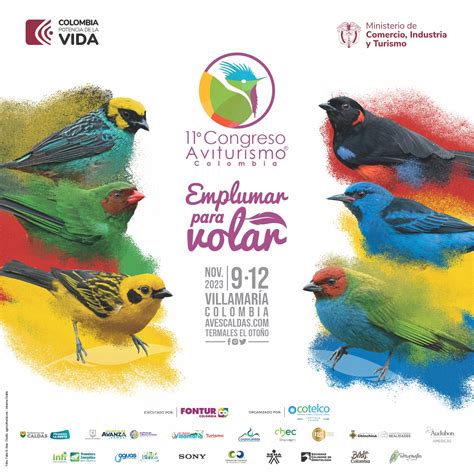 Congreso De Aviturismo En Caldas Potenciando La Conservación De Aves Y