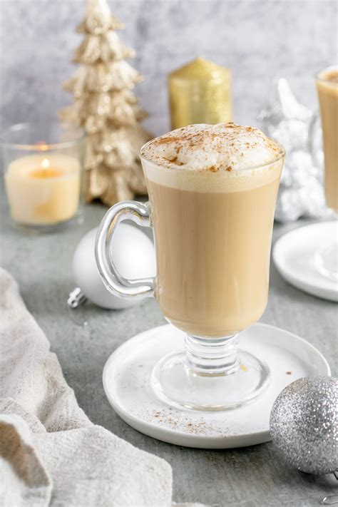 Easy Eggnog Latte - fitandfull.ca