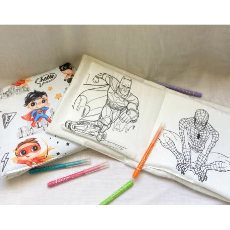 Cahier De Coloriage Utilisable L Infini Supers H Ros