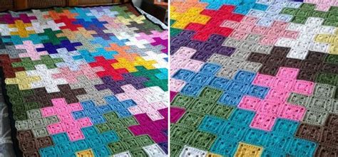 Crochet Puzzle Blanket