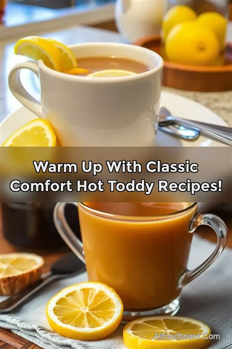 Classic Comfort Hot Toddy Recipes Your Go To Remedy For
