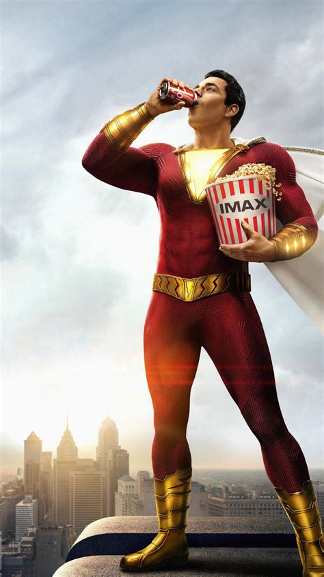 Download Zachary Levi Shazam 2019 Movie Wallpaper