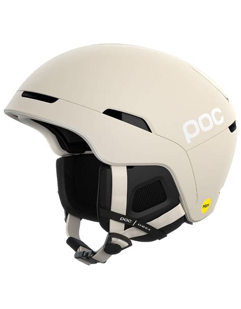 Poc Obex Mips Selentine Off White Matt Ski Helme Herren Snowleader