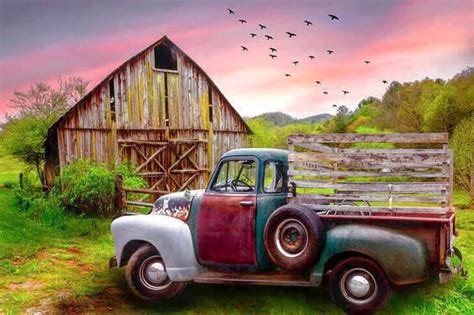 Pin By Graphicat Designs On Inspiration In Farm Paintings Farm