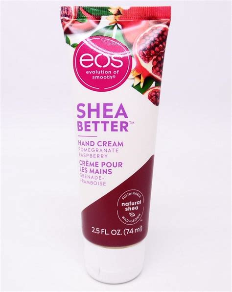 Eos Evolution Of Smooth Shea Butter Hand Cream Pomegranate Raspberry 2 5 Fl Oz Ebay