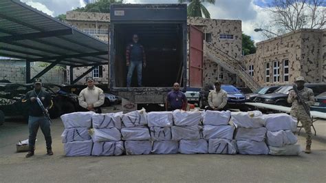 Confiscan Varias Libras De Marihuana En Puerto De Haina Y Arrestan A Un