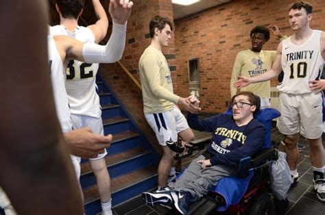 This Connecticut Man With Spina Bifida Is Trinity Mens Basketballs