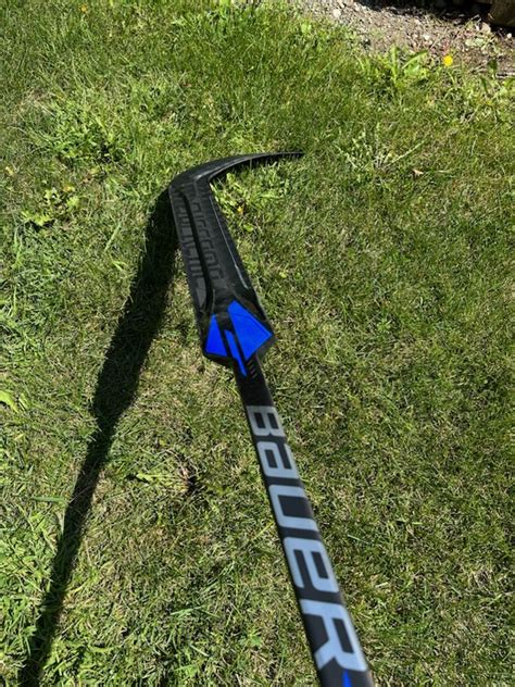 New Senior Bauer Regular Mach Goalie Sticks 26 Paddle Pro Stock Set