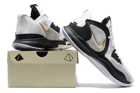 Nike Kyrie Low 5 White/Metallic Gold/Black For Sale – The Sole Line