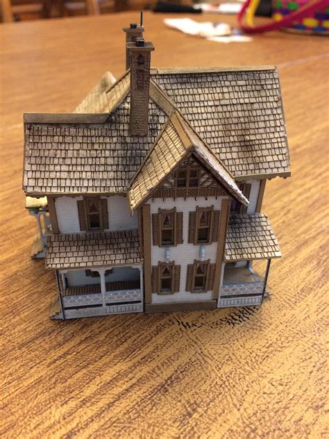 Branchline Dubois House Laser Art Kit N Scale Model Railroad Building 800