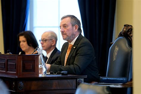 Senator Jerry Buttimer Elected As Cathaoirleach Of The Seanad 16 Dec