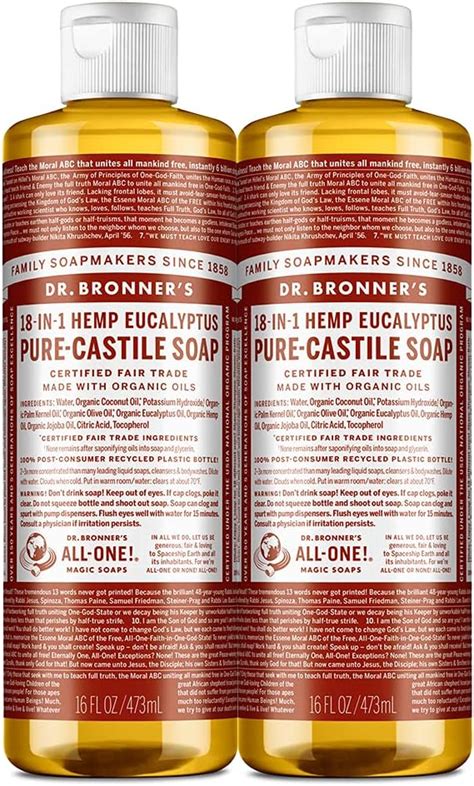 Amazon Dr Bronner S Organic Sugar Soap Lavender 12 Ounce