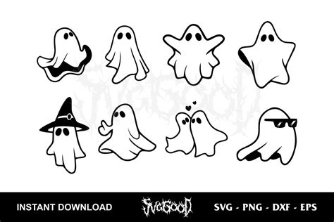 Halloween Boo Ghost SVG Vector | SVGGOOD