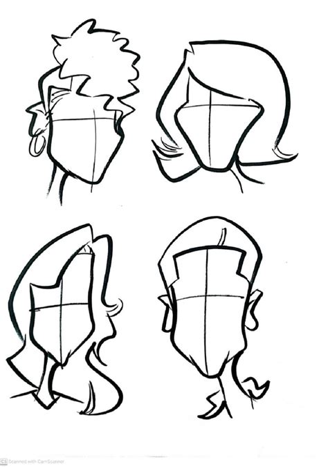 Basic headshapes to practice | Caricature, Character drawing, Cartoon ...