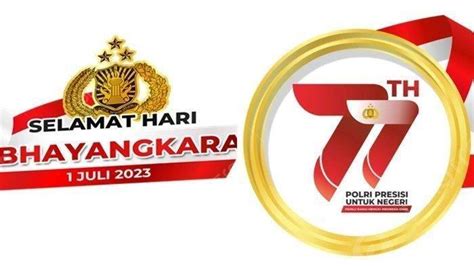 Hari Bhayangkara Juli Ini Logo Dan Tema Serta Ucapan Selamat Hut