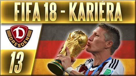 FIFA 18 Kariéra Drážďany 13 Mistr Světa do Drážďan S1 CZ