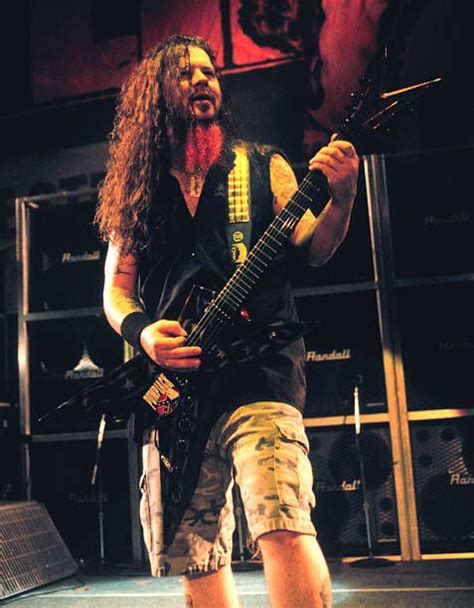 Dimebag Darrel Of Pantera Performing At Shoreline Amphitheater In