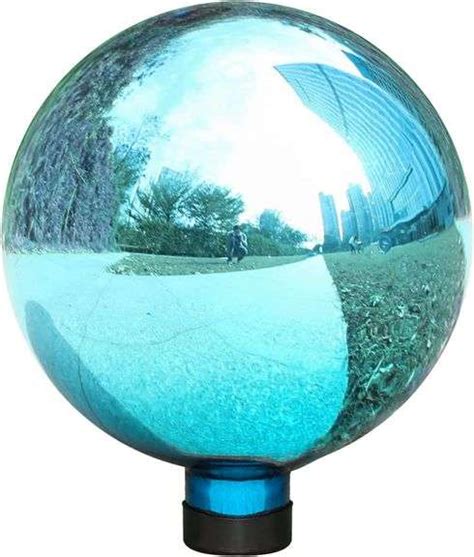 Vcuteka Gazing Ball Glass Mirror Polished Hollow Ball Reflective Garden Sphere Gazing Globe