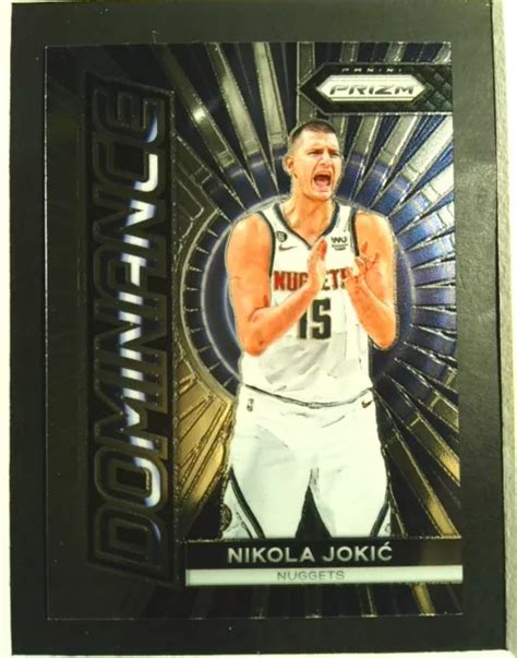 Nikola Jokic Denver Nuggets Panini Prizm Dominance Eur